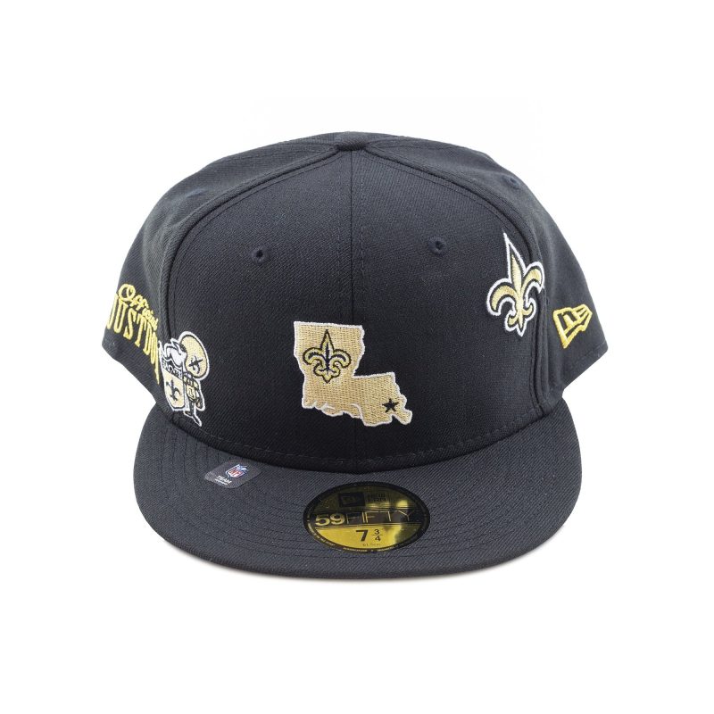 ONENESS 0011 NEW ERA X JUST DON FITTED CAP NEW ORLEANS SAINTS BLACK 60188509 2000x e462d9d0 1102 493e b5f8 9d2b9ec857e2