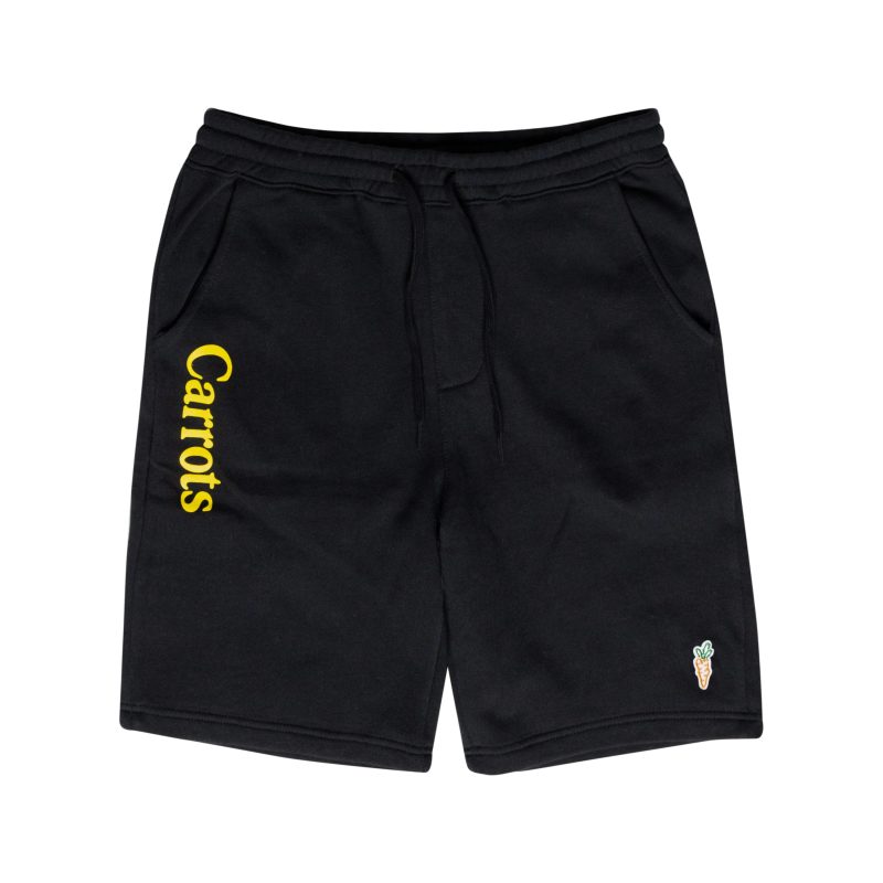 WORDMARKSWEATSHORTSBLACK