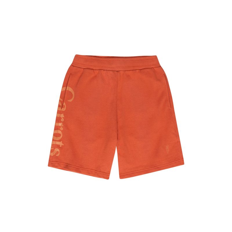 WORDMARKSWEATSHORTSORANGE FRONT