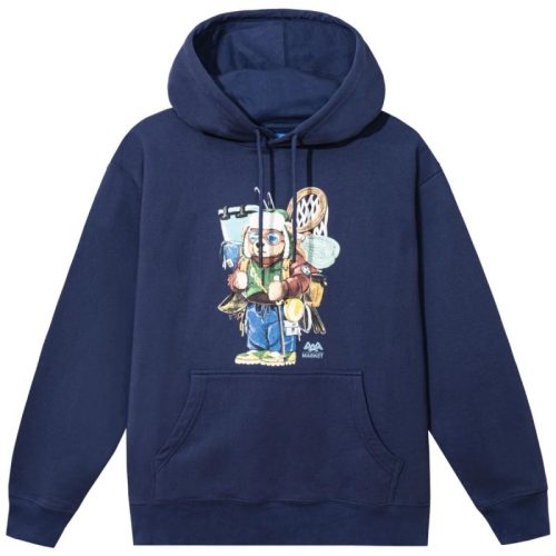 market ultralight bear hoodie navy 1 1