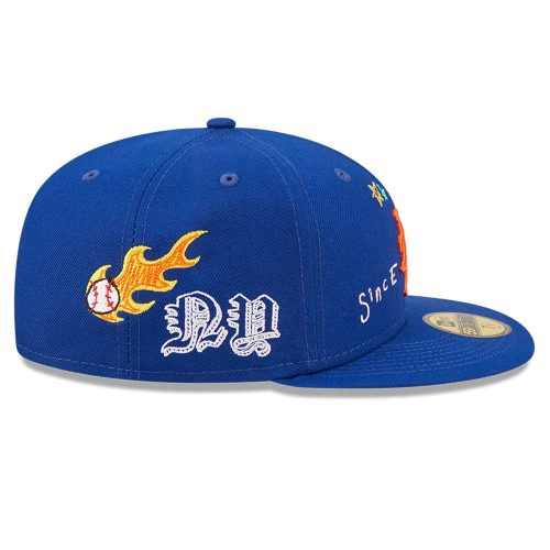 new york mets mlb scribble blue 59fifty cap 60243717 7 1